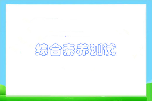 综合素养测试